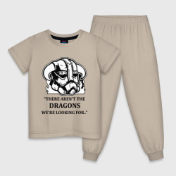 Детская пижама хлопок Skyrim – тут нет драконов