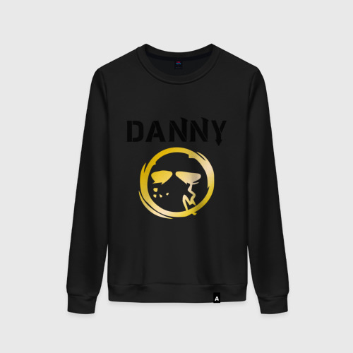 Женский свитшот хлопок Danny (HU), цвет черный