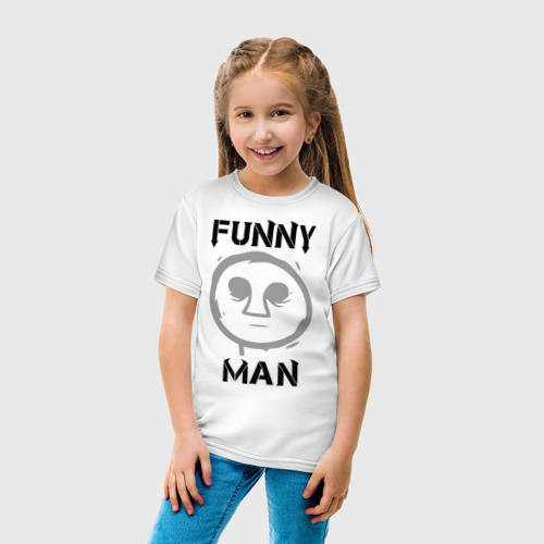 Детская футболка хлопок Funny Man (HU) - фото 5