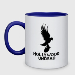 Кружка двухцветная Hollywood Undead