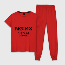 Женская пижама хлопок Nginx 200 ok