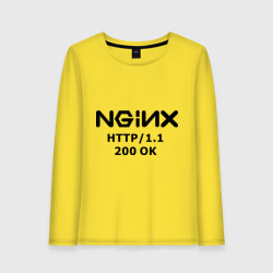 Женский лонгслив хлопок Nginx 200 ok