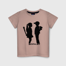 Детская футболка хлопок Девочка и мальчик