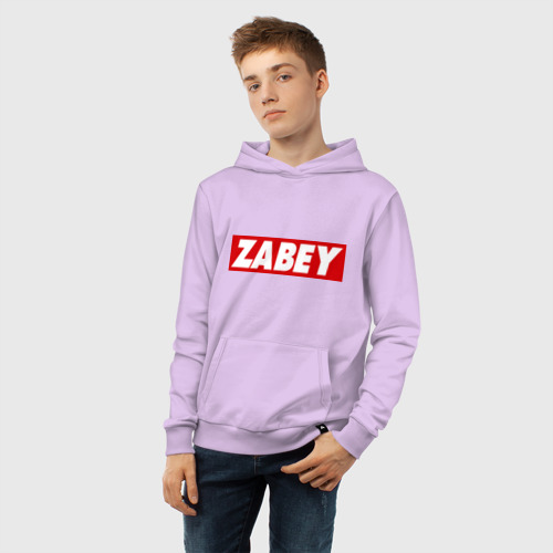 Детская толстовка хлопок Zabey, цвет лаванда - фото 6