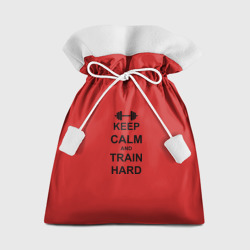 Мешок новогодний Keep calm and train hard