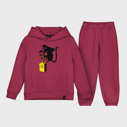 Детский костюм хлопок Oversize TNT monkey Banksy