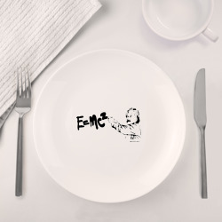 Набор: тарелка + кружка E=MC2 - фото 2