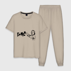 Мужская пижама хлопок E=MC2