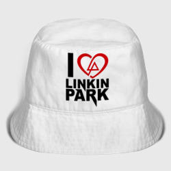 Детская панама хлопок I love Linkin Park