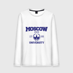 Мужской лонгслив хлопок MGU Moscow University
