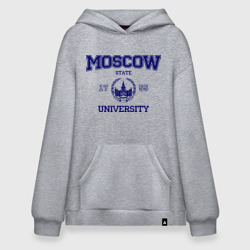 Худи SuperOversize хлопок MGU Moscow University