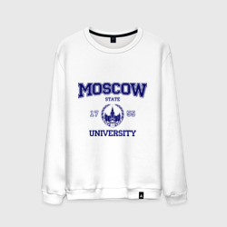 Мужской свитшот хлопок MGU Moscow University
