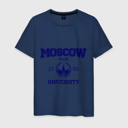 Мужская футболка хлопок MGU Moscow University