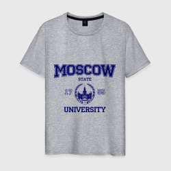 MGU Moscow University – Мужская футболка хлопок с принтом купить со скидкой в -20%