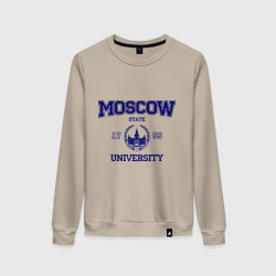 Женский свитшот хлопок MGU Moscow University