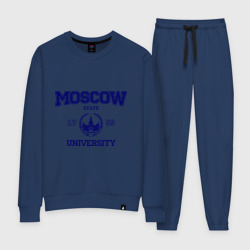 Женский костюм хлопок MGU Moscow University