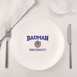 Набор: тарелка + кружка Bauman University - фото 2