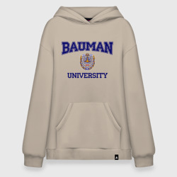 Худи SuperOversize хлопок Bauman University