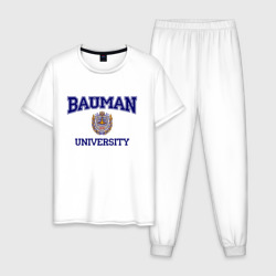 Мужская пижама хлопок Bauman University