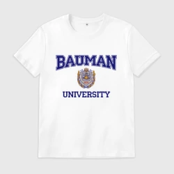 Мужская футболка хлопок Bauman University