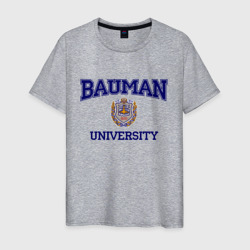Bauman University – Мужская футболка хлопок с принтом купить со скидкой в -20%