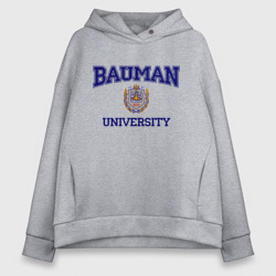 Женское худи Oversize хлопок Bauman University