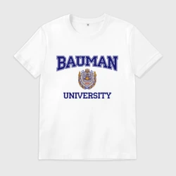 Мужская футболка хлопок Bauman University