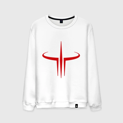 Мужской свитшот хлопок Quake logo
