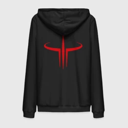 Мужская толстовка на молнии хлопок Quake logo