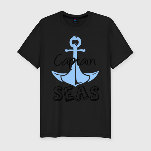 Мужская футболка премиум Captain seas Фото 01 Мужская футболка премиум Captain seas Фото 01