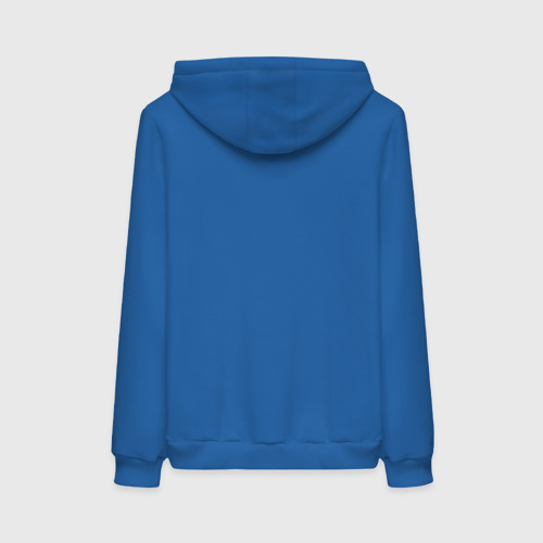 Женская толстовка хлопок Фенек в рубашке, цвет синий - фото 2