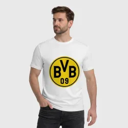 Мужская футболка хлопок Borussia Dortmund - фото 2