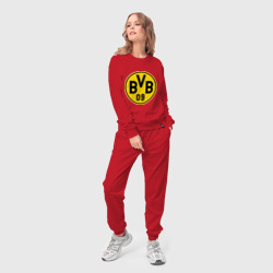 Женский костюм хлопок Borussia Dortmund - фото 2