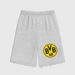 Женские шорты oversize футер хлопок Borussia Dortmund