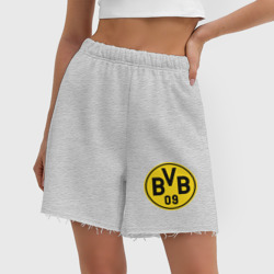 Женские шорты oversize футер хлопок Borussia Dortmund - фото 2