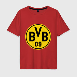 Мужская футболка хлопок Oversize Borussia Dortmund