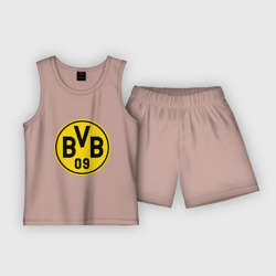 Детская пижама с шортами хлопок Borussia Dortmund