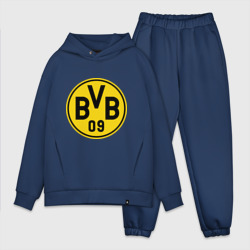 Мужской костюм oversize хлопок Borussia Dortmund