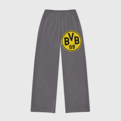 Женские брюки oversize без начеса хлопок Borussia Dortmund