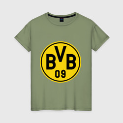 Женская футболка хлопок Borussia Dortmund