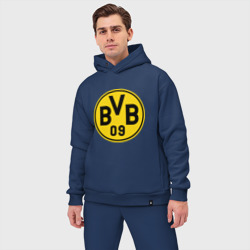 Мужской костюм oversize хлопок Borussia Dortmund - фото 2