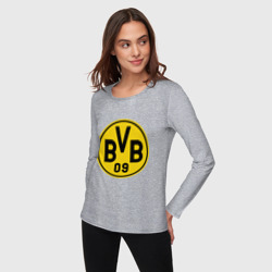 Женский лонгслив хлопок Borussia Dortmund - фото 2