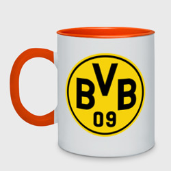 Кружка двухцветная Borussia Dortmund