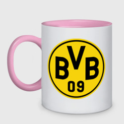 Кружка двухцветная Borussia Dortmund