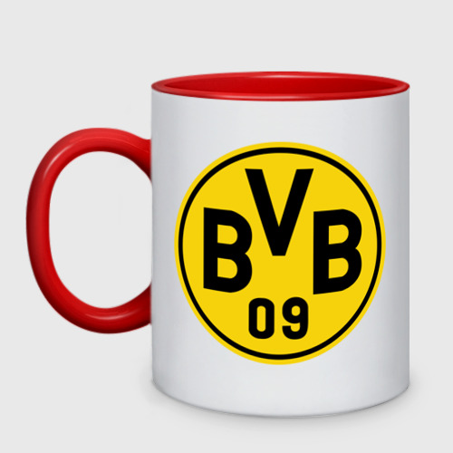 Кружка двухцветная Borussia Dortmund