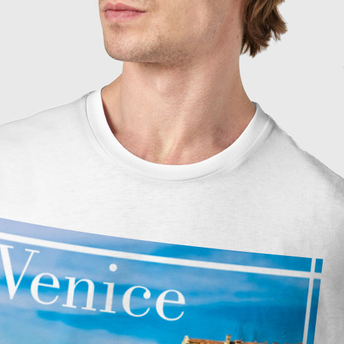 Мужская футболка хлопок Венеция - фото 6