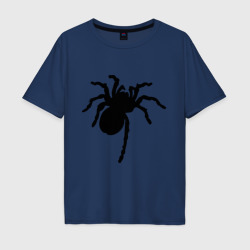 Паук spider – Футболка оверсайз из хлопка с принтом купить со скидкой в -16%