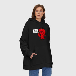 Худи SuperOversize хлопок Рак на миде Дота - фото 2