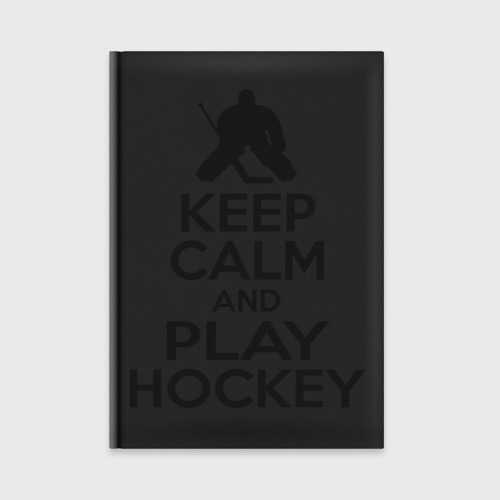 Ежедневник Keep calm and play hockey