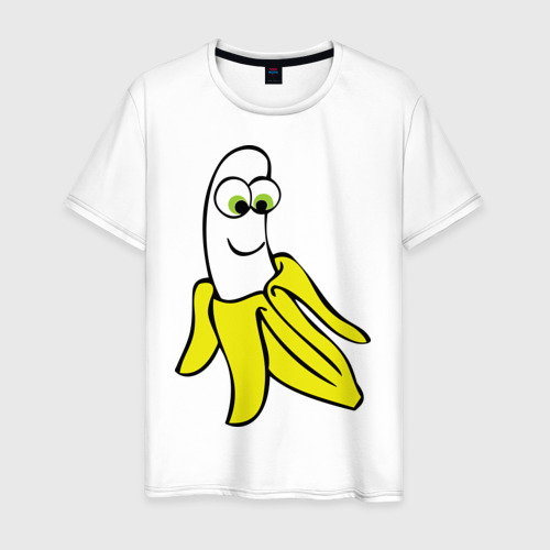Мужская футболка хлопок Веселый банан